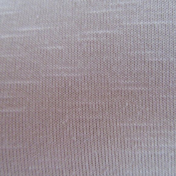 FRENCH BAZAAR beige studded oversized tunic shirt - handkerchief hem - Womens XL - Picture 6 of 8